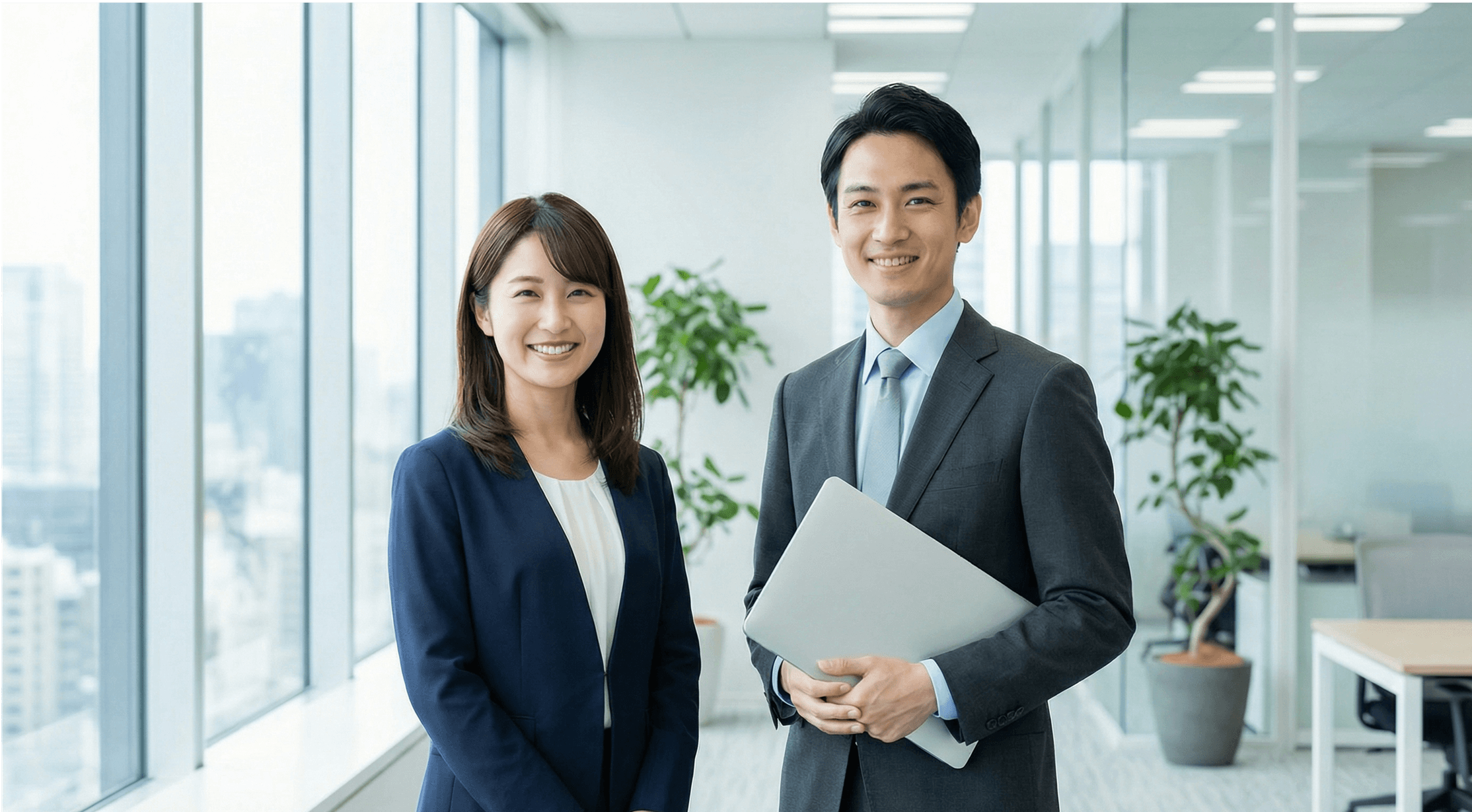 ビジネスパーソンの握手