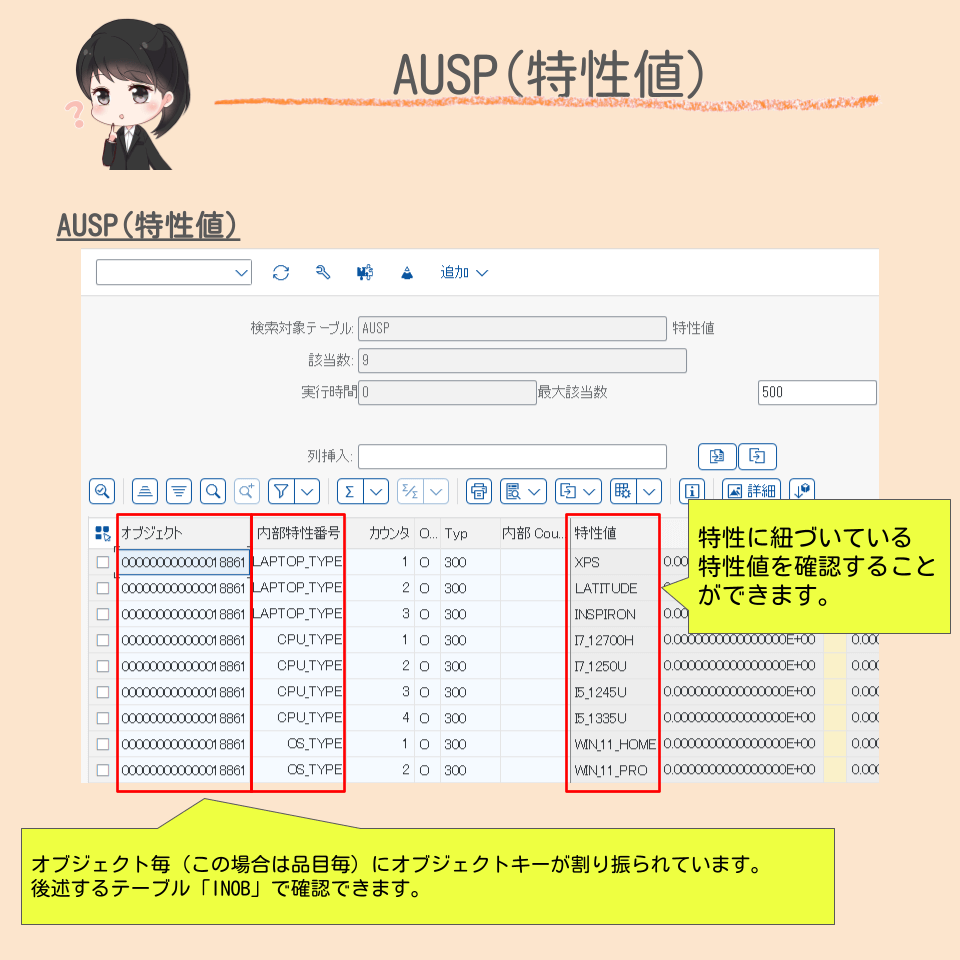 AUSPの検索