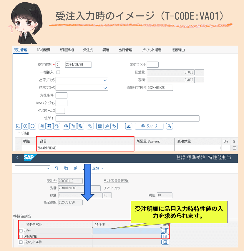 受注入力時イメージ